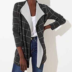 Loft Reversible Grey Cardigan